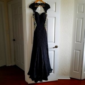 Black Long Dress Clarisse